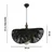 OPVIQ Luster Taco W Black Brown