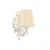 Opviq Zidna lampa Claire, 15x10x13cm, IP20, Krem-bela