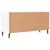 Vidaxl TV omarica bela 102x36x50 cm konstruiran les