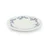 Bel/moder porcelanast krožnik o 21 cm Retro – BonBistro
