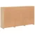 Komoda s LED svjetlima boja hrasta sonome 181,5x37x100 cm