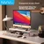 NVV Postolje za monitor, 50.5x19.5x13 cm, 2 nivoa, Belo