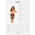 Halter pojas Isabellia - S/M