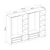 Hanah Home Ormar Kale - 5081