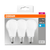 KOMPLET 3x LED Žarnica E27/10,5W/230V - Osram
