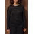 Trendyol Curve Ženska bluza Tbbaw26Af00119, Crna