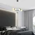 Opviq Luster Luminar-14145, 55x50x115cm, IP20, Crno-beli