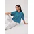 Trendyol Milla Ženska majica TWOSS26TS00048, Zelena
