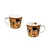 Carmani, skodelica za espresso 90 ml - gustav klimt/Poljub