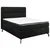 Esposa BOXSPRING POSTELJA 140 cm  x 200 cm , tekstil črna