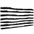 Decormat Podloga za pisalno mizo Zebra pattern 90x45 cm