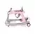 Lorelli dubak i šetalica RIDER 2u1 - Pink & Grey