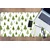 Decormat Podloga za pisalno mizo Triangular trees 90x45 cm