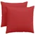 Jastučići za sofu 2 pcs Crvena 45 x 45 cm tkanina