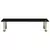 TV stalak crni 80 x 35 x 17 cm od kaljenog stakla