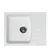 Sudopera Metalac QUADRO M 620x500 fi90 bela/white