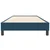 Box Spring krevet bez madracem tamnoplavi 100x220 cm baršun