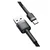 Kabl Baseus cafule HW Quick Charging Type-C 40W 1m sivo crni