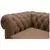 Landscape CHESTERFIELD ZOFA, rjava tekstil