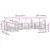 Set vanjskih sofa 7 pcs Bijela i svjetlosiva