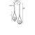 Conceptum Hypnose Luster Damla, 70cm, 25 cm, E27