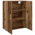 Ormar za montažu na zid 2 pcs Staro drvo 69,5 x 34 x 90 cm