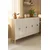 Hanah Home komoda Enlem 120, 120 cm, hrast Sapphire / bela