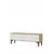 Hanah Home TV komoda Didema 120, 120 cm, hrast Sapphire / bela