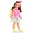 Set oblačil Fluo Dressing Room Corolle Girls za 28 cm punčko 7 dodatkov od 4 leta