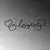 Wallity Zidna dekoracija Love-491, 19x70 cm, 1.5 mm, Crna