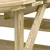 vidaXL Pergola s streho 2 kosa 100x90x200 cm impregnirana borovina
