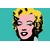 Slika ikonična Marilyn Monroe v pop art dizajnu - 30x20