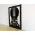 Wallity Dekorativna uramljena slika, 47.5x68cm, Crna