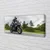 tulup.si Slika na platnu Motorcycle cestni oblaki nebo 125x50 cm