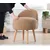 Atelier del Sofa Tabure 48x47x42cm, Braon