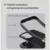 Maska za telefon Nillkin Super Frosted Shield Pro za iPhone 16 Pro Max (sa logom), Siva