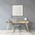 Decormat Podloga za stol Quilted pattern 140x100 cm 15 cm
