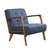 Atelier del Sofa Fotelja Kemer 69x80x83cm Plava