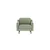 Atelier del Sofa Fotelja Robin 1, Svetlozelena