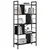 Polica Crni hrast 75 x 30 x 156 cm Konstruirano drvo
