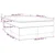 Vidaxl Box spring postelja z vzmetnico roza 140x200 cm žamet
