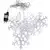 Aigostar - LED girlanda za spoljašnju upotrebu 84xLED/230V 1,2x1m IP44 hladno belo pahulje