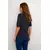Kaffe Pulover Lizza temno modra