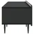 TV ormar s ladicama Crna 147 x 34,5 x 32 cm Konstruirano drvo