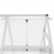 Staklenik s okvirom srebrni 169 x 114 x 202 cm aluminijski