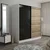 Hanah Home Garderober Kale-7157, 220x210x52 cm, Antracit-crni