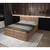 MID.YOU POSTELJA BOXSPRING 160 cm  x 200 cm , les, tekstil, leseni material terakota