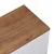 Hanah Home TV komoda Ligne 160, 160 cm, atlantski bor / bela