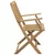 Sklopive vrtne stolice 2 kom 54 x 61 x 88 cm od drva bagrema