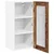 Vidaxl Viseča omarica 2 kos Star les 40 x 31 x 80 cm Inženirski les